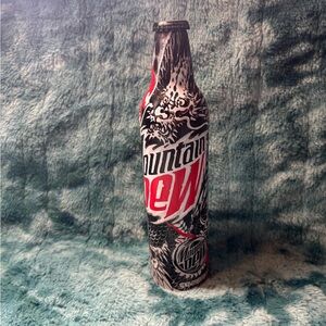 Mountain Dew Label Art - Red Dragon Design Bottle